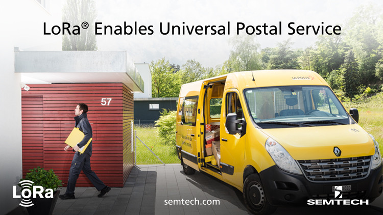 Semtech与瑞士邮政成功合作，实现全球邮政服务