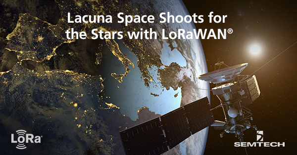 Lacuna Space shooting for Stars with LoRaWAN®
