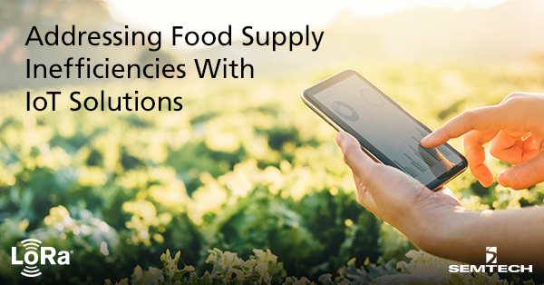 利用物联网解决方案解决食品供应效率低下的问题