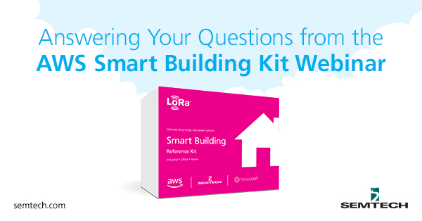 Réponses à vos questions suite au webinaire Kit Amazon Web Services pour les bâtiments intelligents