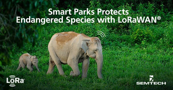智能公园用LoRaWAN®保护濒危物种