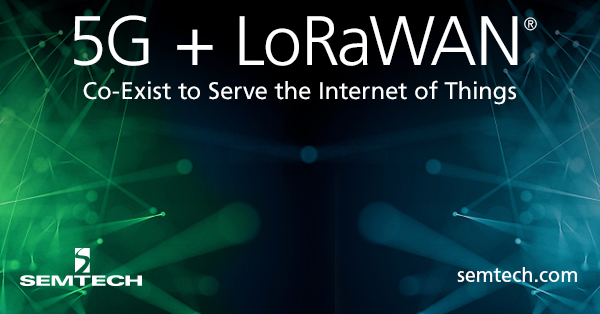 5G和Lorawan共存，为物联网服务