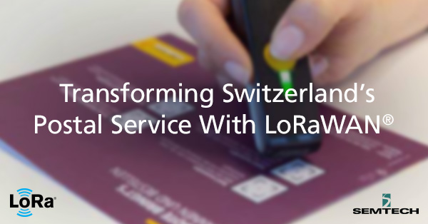 通过Lorawan®改变瑞士的邮政服务