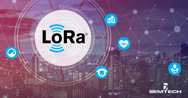 智能城市由LoRa®设备的物联网驱动