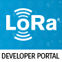 Widget du portail développeurs LoRa