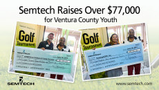 SEMTECH为Ventura县青年收益超过77,000美元，从5届年度慈善高尔夫锦标赛将参加Raisehope，Inc。和接口儿童与家庭服务