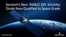 Semtech的新1N5822 QPL肖特基二极管现在合格的空间级