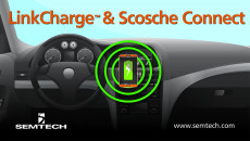 Semtech的LinkCharge可以使车辆，房屋和办公室创新的无线充电解决方案无线充电，使消费者可以轻松和便利地为多个移动设备充电
