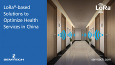 在中国LoRa-based方案优化卫生服务