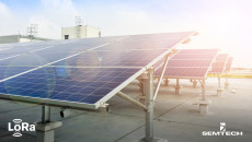 使用Lorawan®进行无线太阳能系统实现有效的能源监控的云能源部署网络