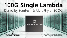 Semtech和Multiphy签订了一项战略协议，以使100克单波长光学模块解决方案销售一个完整的芯片组SEMTECH对Multiphy进行战略投资