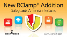 Semtech揭示新的瞬变电压抑制器(TVS)优化的高速数据行新成员RClamp®平台中使用各种终端应用程序,包括智能手机、平板电脑、物联网(物联网)和汽车infot结束节点