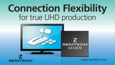 SEMTECH和ROSS视频将UHD生产为主流的Carbonite Black Plus 12G切换器提供卓越的性能和灵活性，可用于新兴的UHDTV视频应用