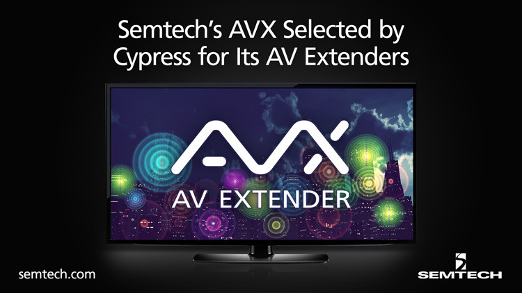 Semtech AVX选定的柏树AV填充剂技术188bet金博宝滚球