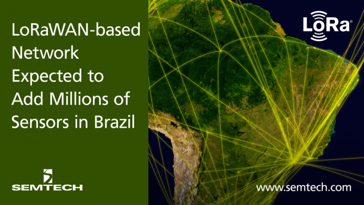 Semtech支持巴西lorwan网络的部署